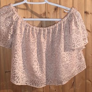 Crop top lace